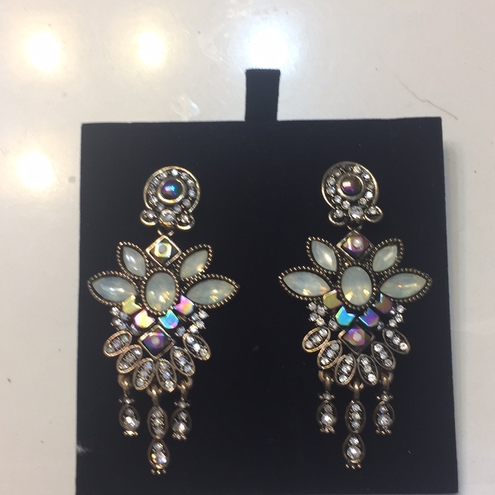 Earrings Coloured Stones